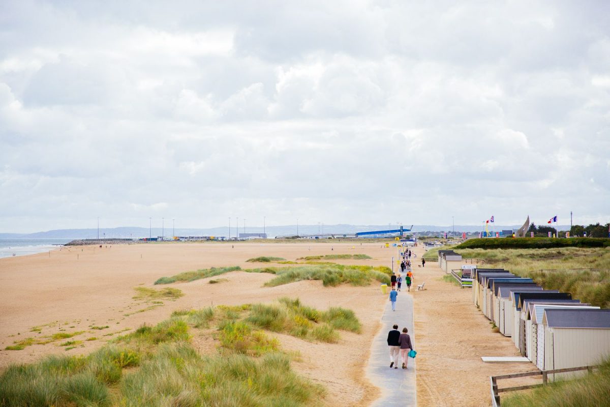 Promenade en bord de mer, Ouistreham