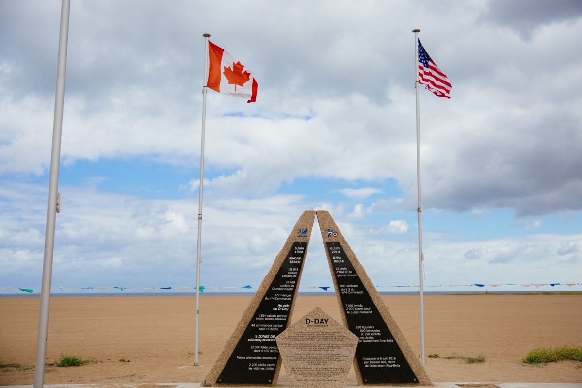D-day, plage du débarquement, Ouistreham