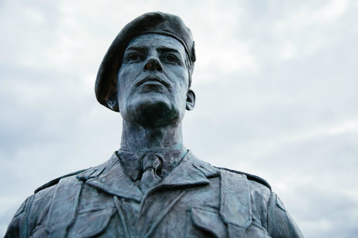 Statue Lord Lovat, Ouistreham