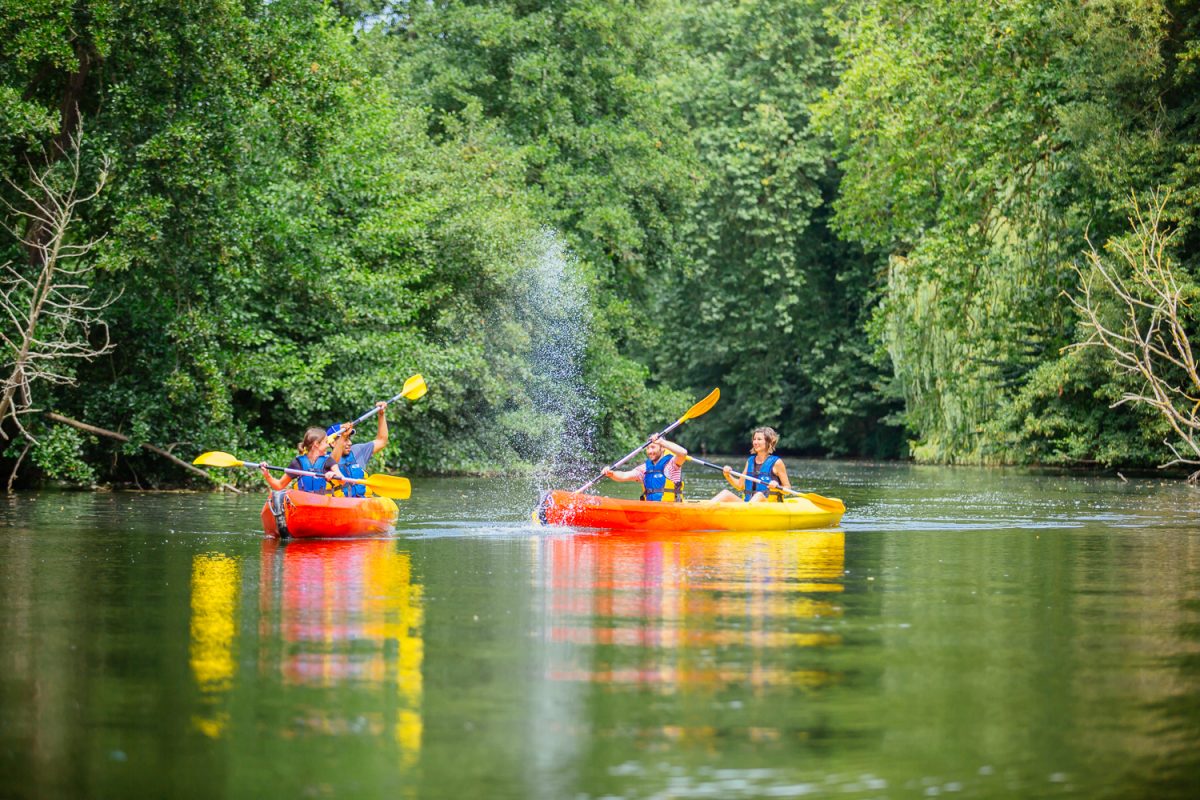 Kayak sur l'Orne à Caen