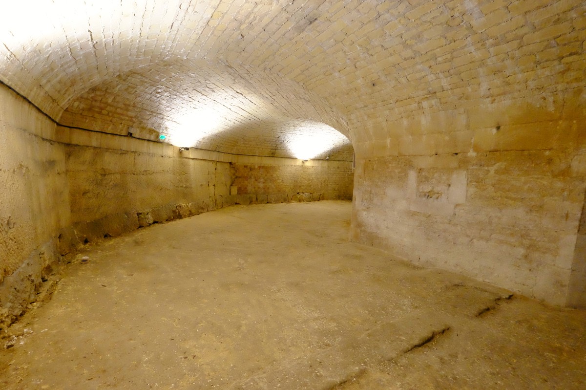 Glacière souterraine du quartier St Paul à Caen