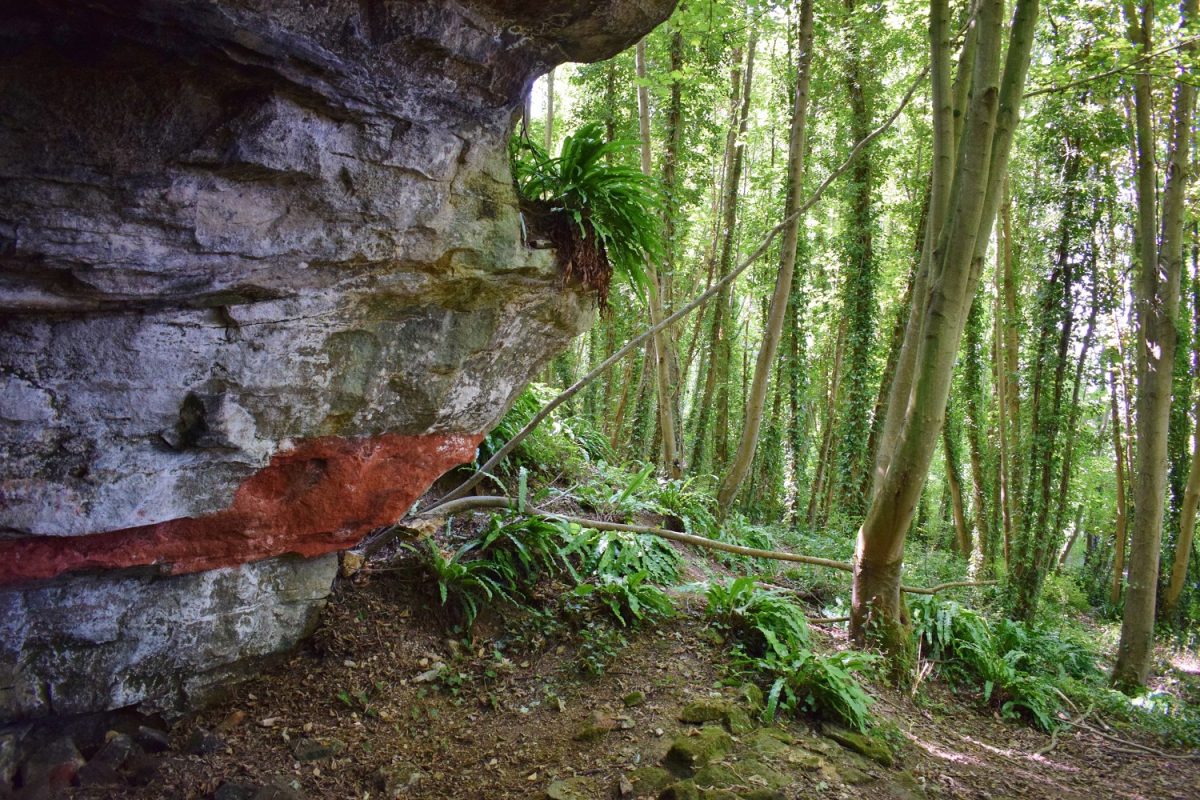 Anciennes carrières de la vallée de la Mue