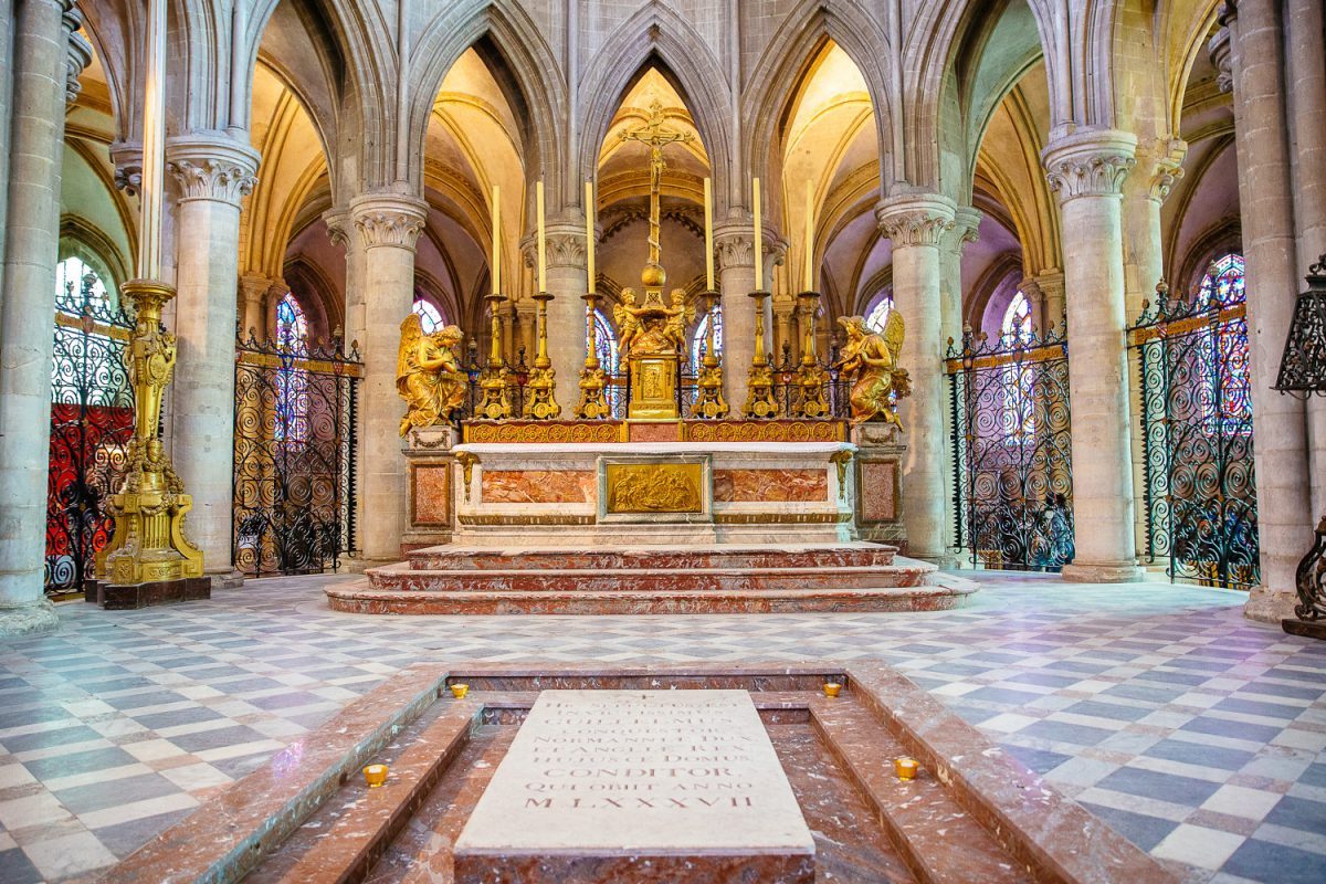 Tombe de Guillaume Le Conquérant, Abbaye aux Hommes, Caen