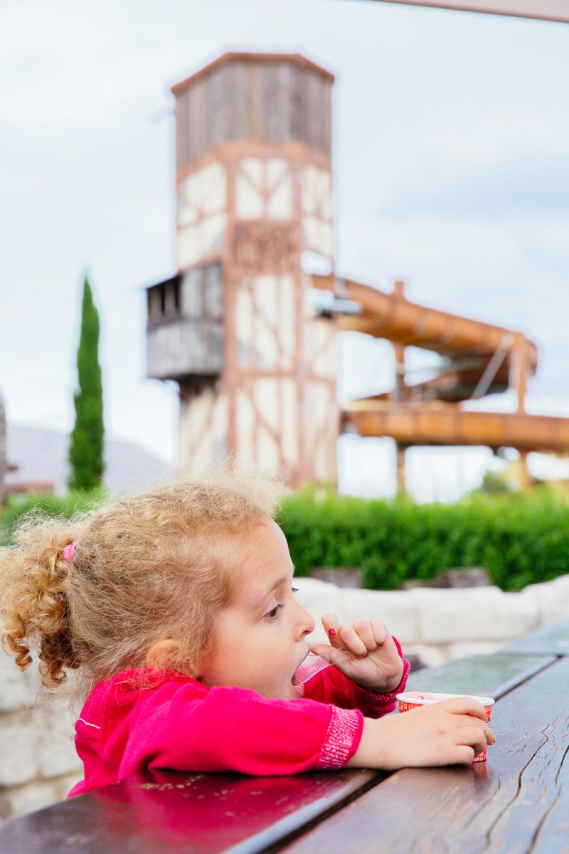 Manger une glace à Festyland
