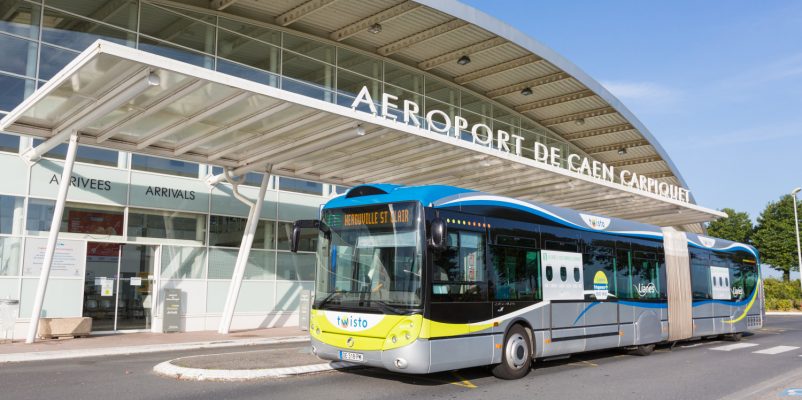 Access to Caen la mer