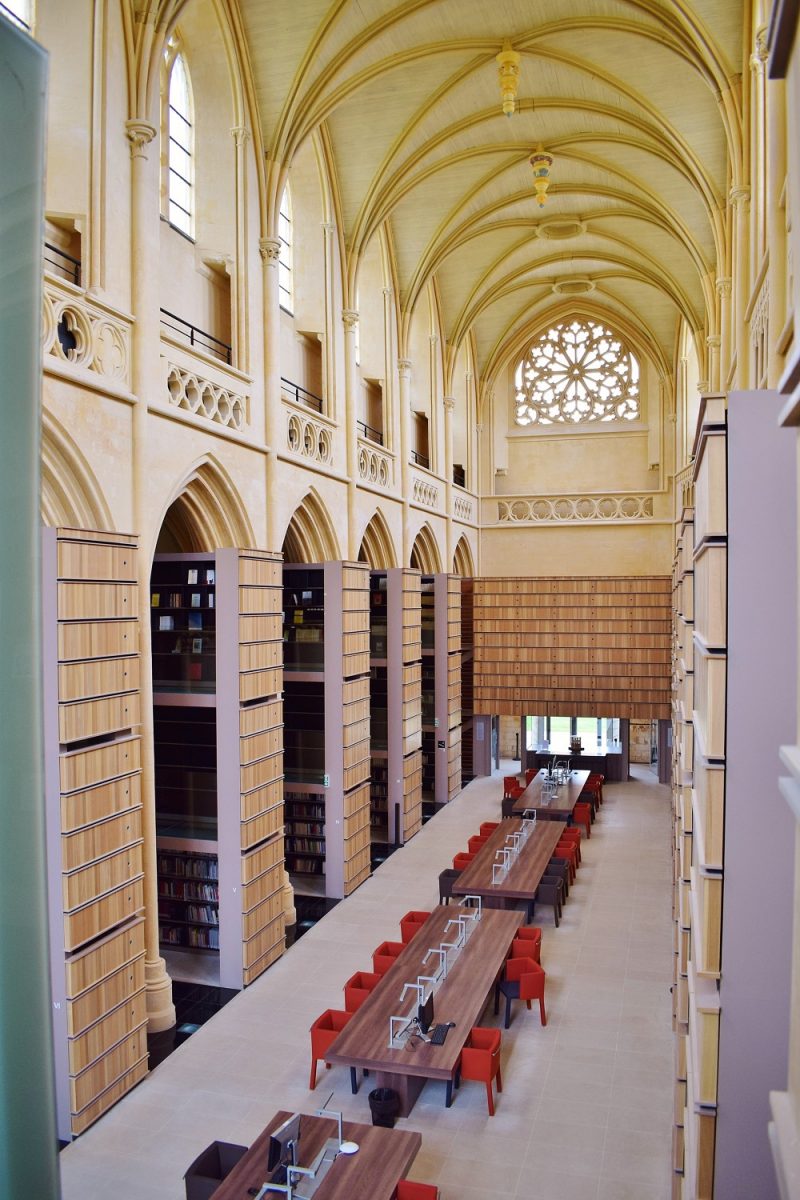Bibliothèque IMEC Abbaye d'Ardenne
