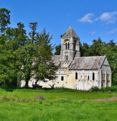 Around the old church in Thaon