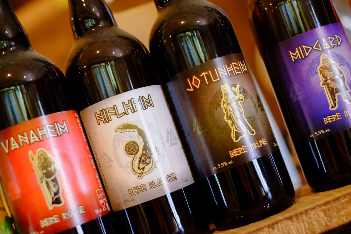 Bières au Bar le Valhalla