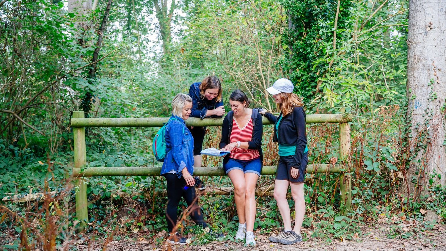 Nature at the edge of town in Caen-La-Mer