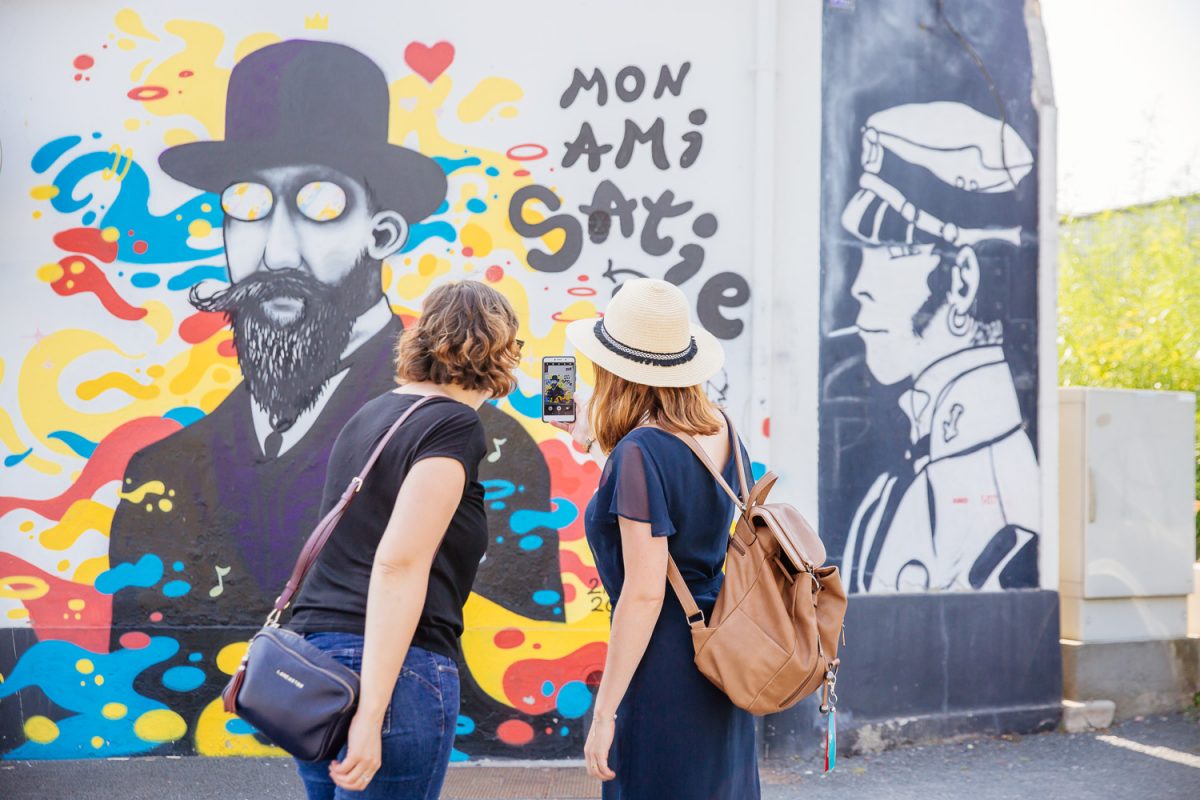 Street Art sur la Presqu'il de Caen