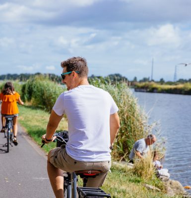 A day’s bike ride from Caen to Ouistreham