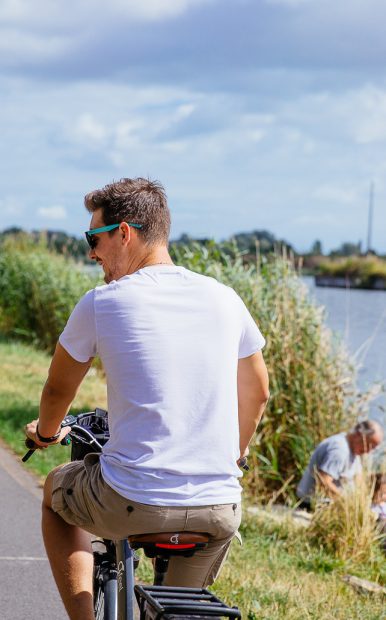 A day’s bike ride from Caen to Ouistreham