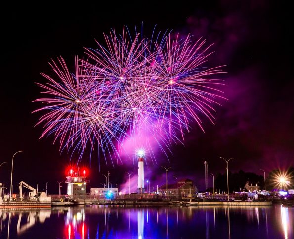 The fireworks of the summer