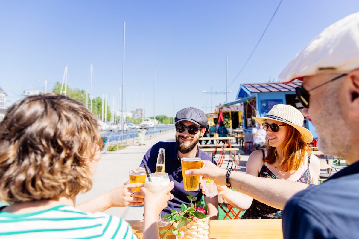 Going out for a drink in Caen