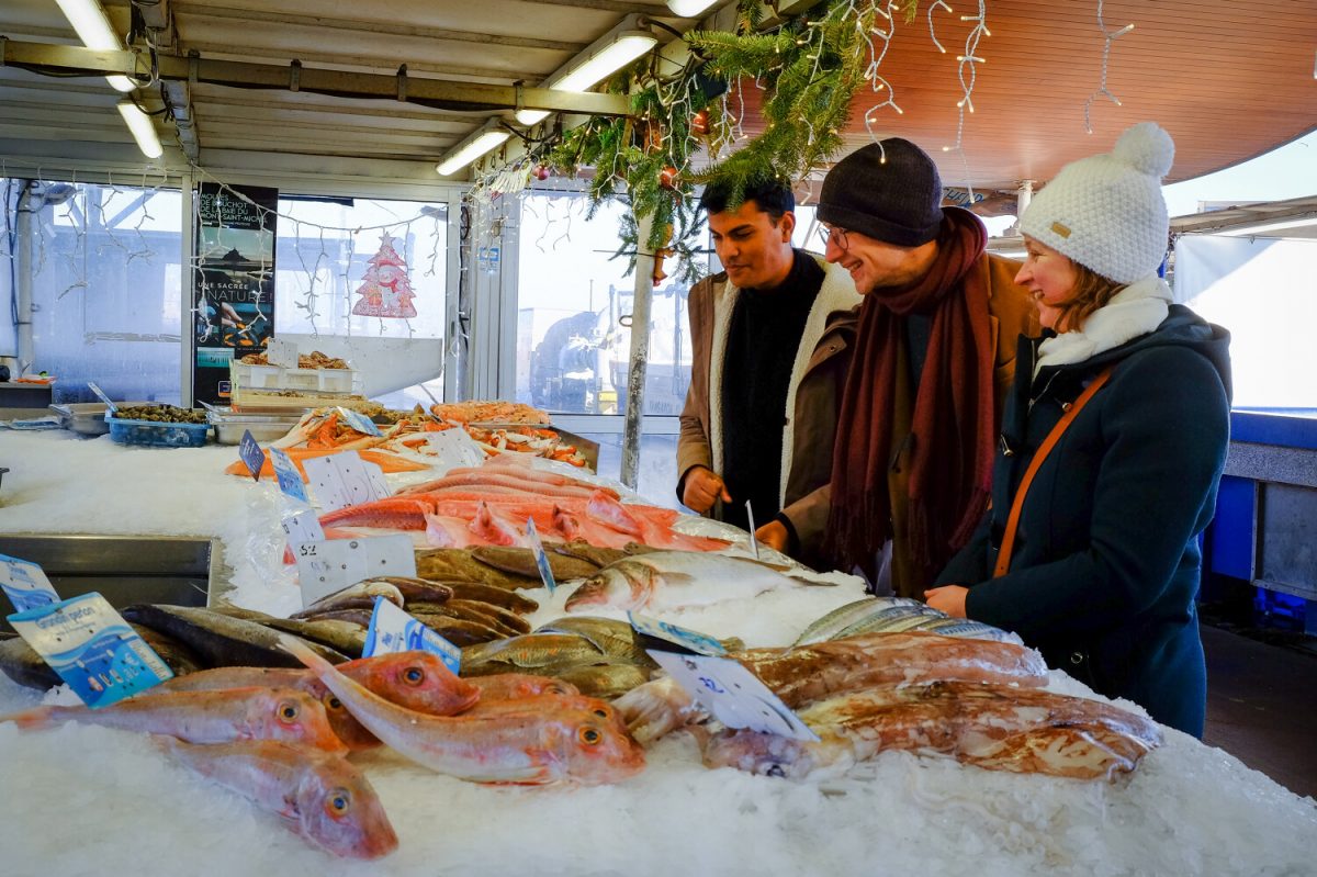 Fishmarket in Ouistreham