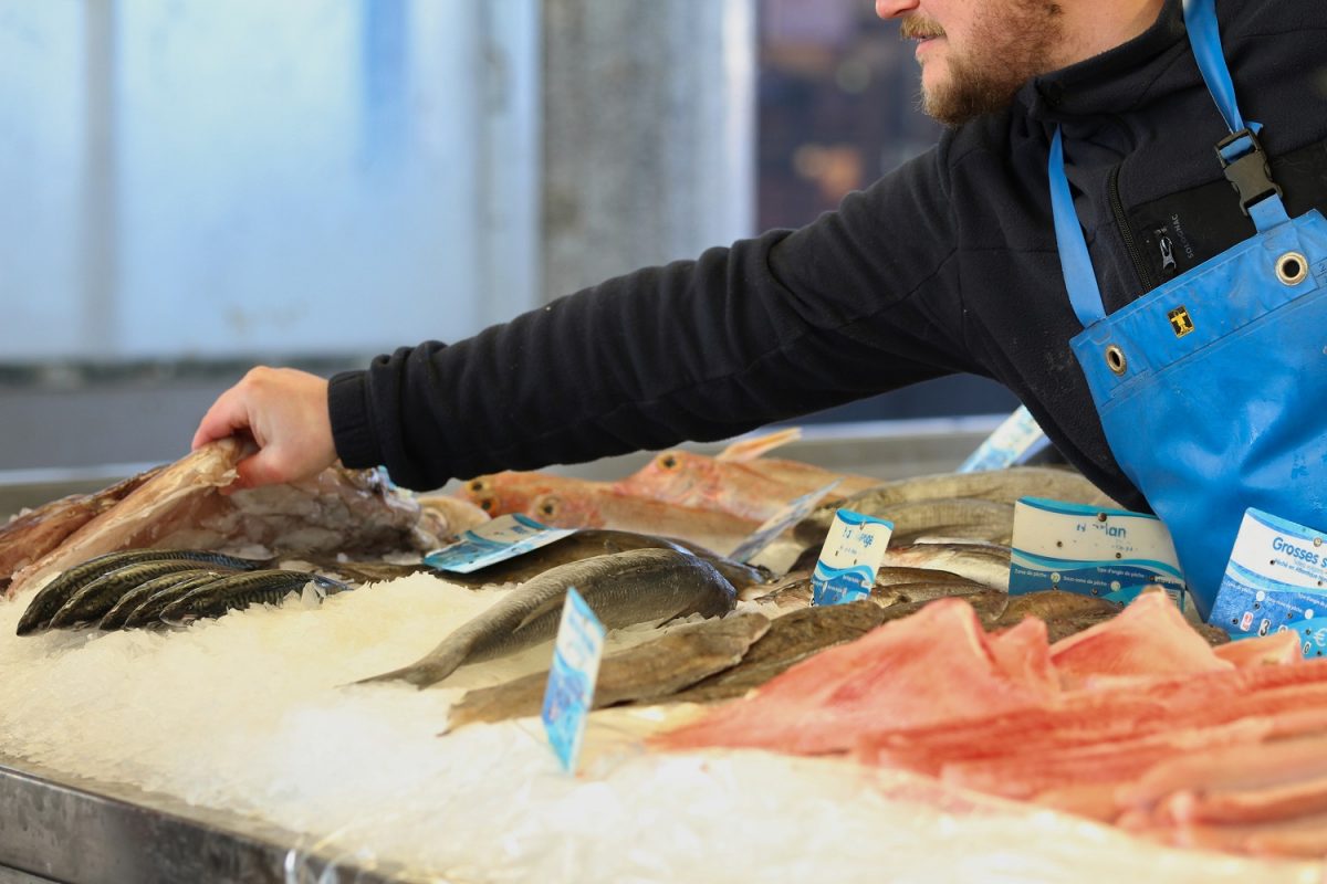 Fishmarket in Ouistreham