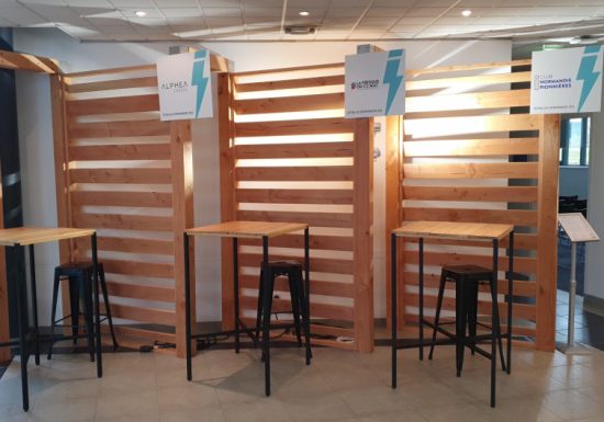 ©EvoKub – Ministand aménagement forum CAEN