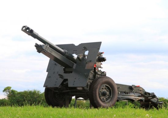 19 Canon 25 pounder – MUSÉE DE LA BATTERIE DE MERVILLE 14