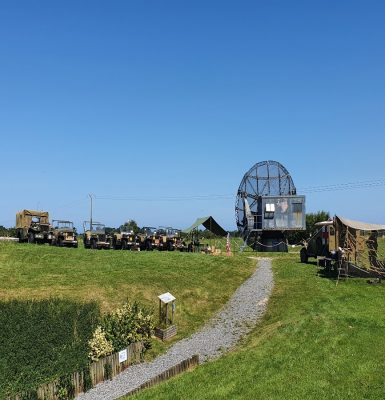 Camp de base sur la Station Radar 44