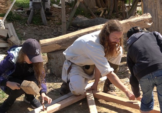 2022 Baptiste avec apprenti Charpentier