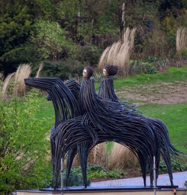 Statue Of William The Conqueror And Matilda Of Flanders”