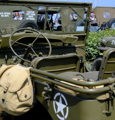 Military vehicle exhibition