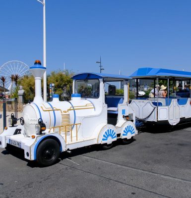 Petit train touristique de Ouistreham Riva-Bella