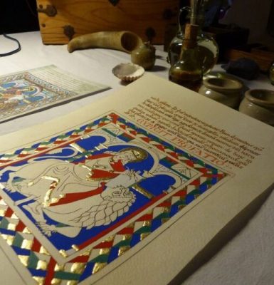 Démonstration d’enluminure, de calligraphie et de tissage | Journées du Patrimoine