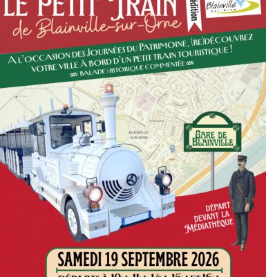 A ride on the little train in Blainville-sur-Orne | Heritage Days