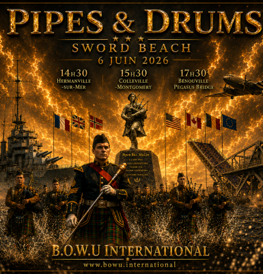 Grand Parade of Pipes & Drums | Sword Beach