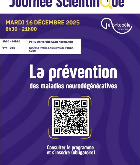 Affiche Journée rencontre maladies dégénératives