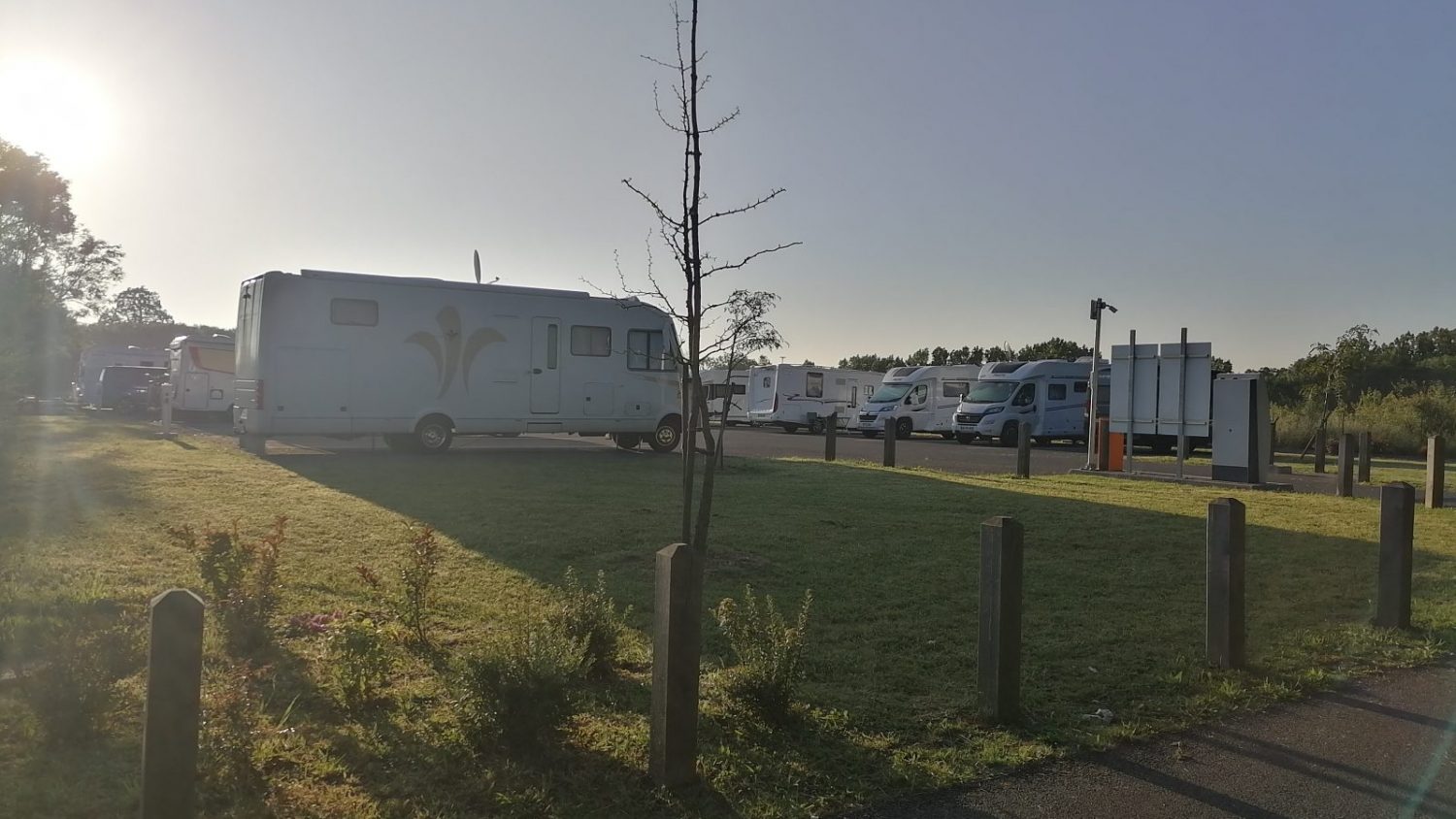 Motorhome areas