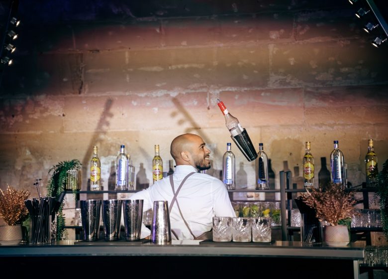 Animation evenementielle – barman jongleur – Flairtender