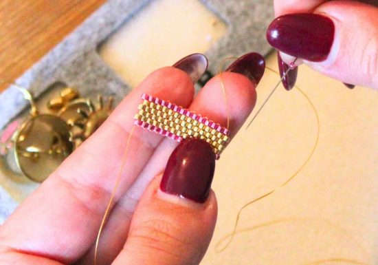 Atelier-Bijoux-Caen—Tissage
