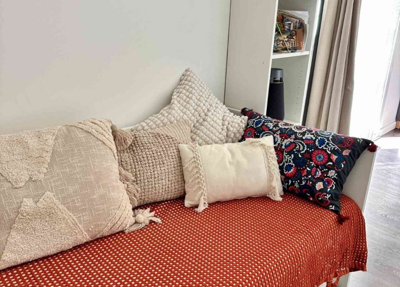 CHALET III – canapé lit – 5ème lit