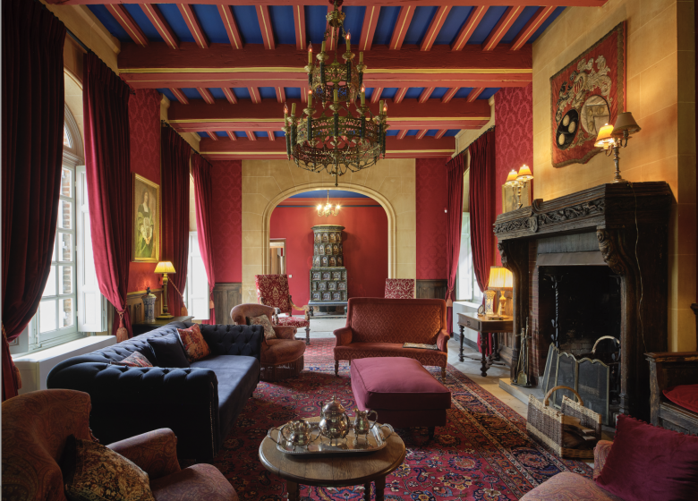 Le salon gothique du Chateau de Boutemont
