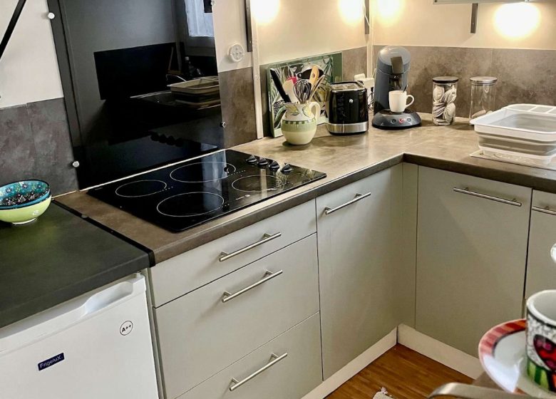 Chalet I – pièce de vie – cuisine