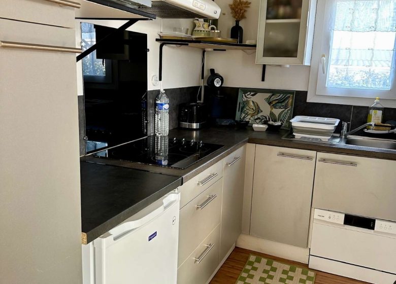 Chalet I – pièce de vie – cuisine