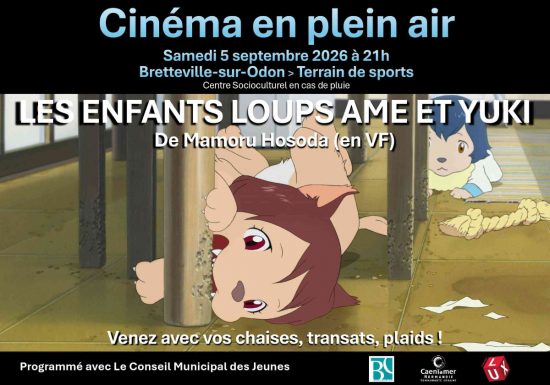 Ciné plein air-Bretteville-sur-Odon-Les enfants loups