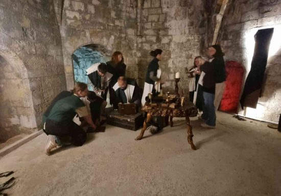 Escape game au château de Caen : “enfermés !