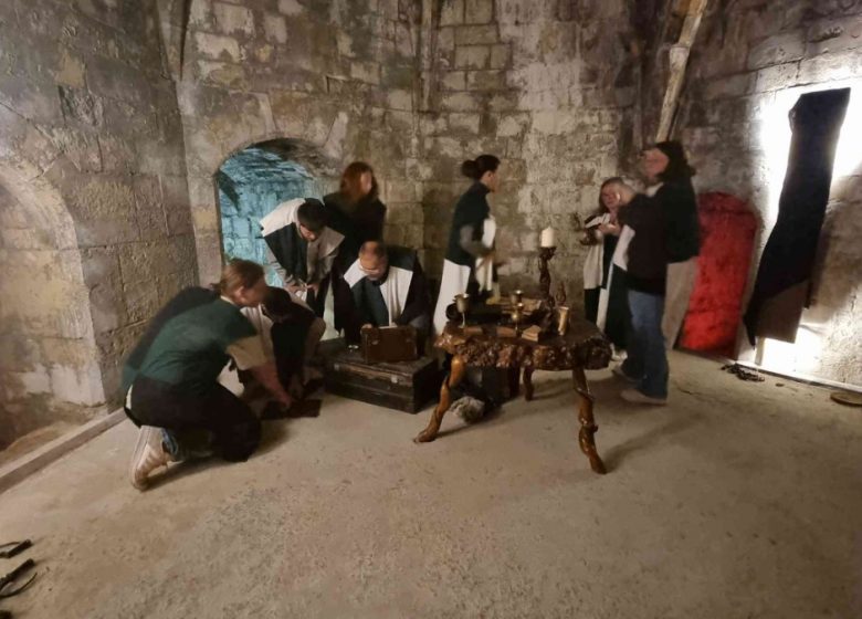Escape game au château de Caen : “enfermés !