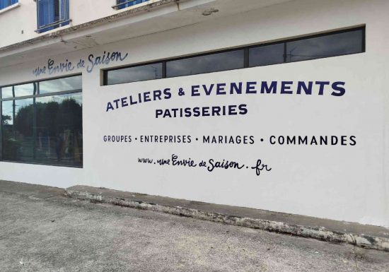 Façade de l’atelier