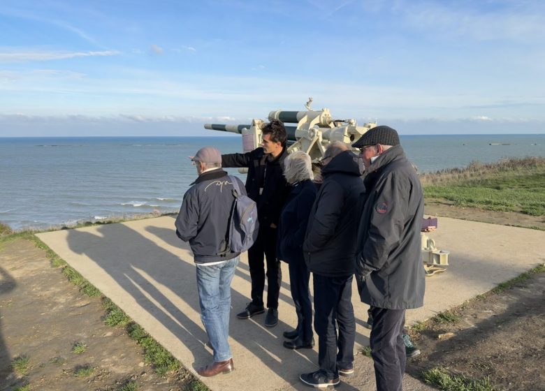 Excursion plages du debarquement avec Noresta