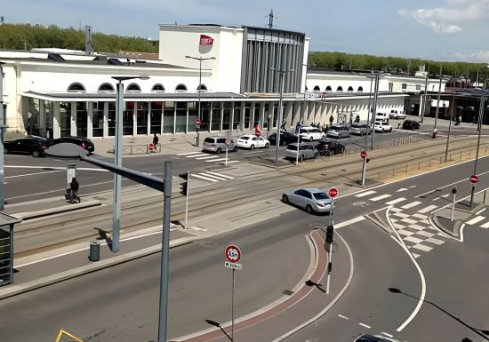 Hotel Ibis Budget Caen Gare – vue de la chambre