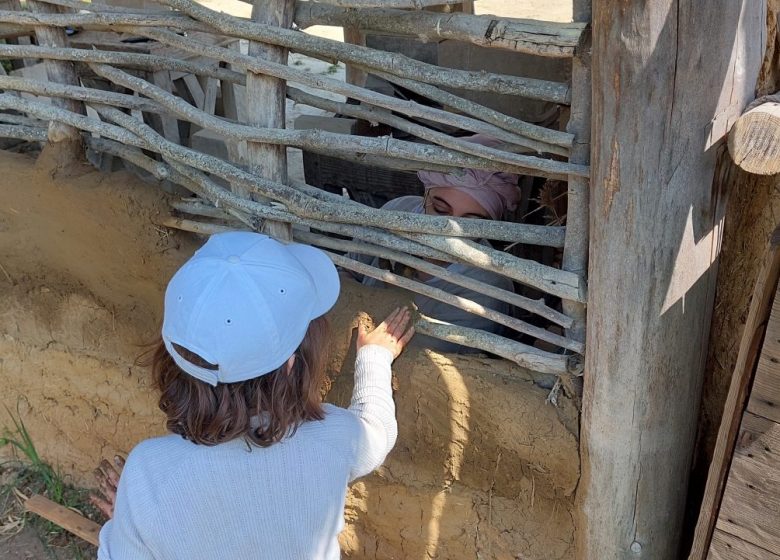 La création d’un mur en torchis