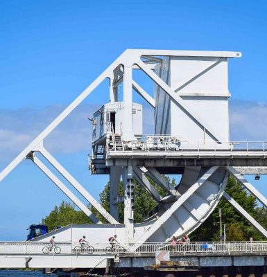 Balade sur le canal Pegasus Bridge