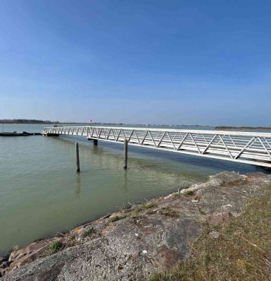 Crossing The Orne Estuary