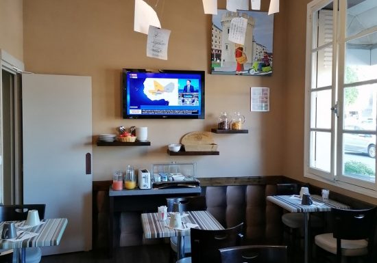 Salle du petit déjeuner