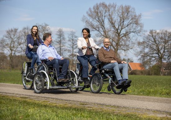 VeloPlus en OPair rolstoelfietsen Van Raam