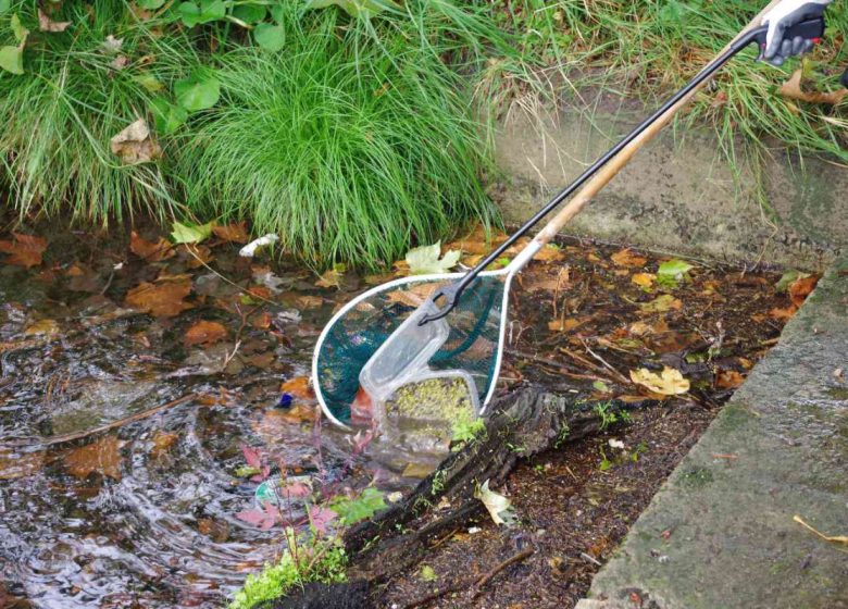 à la pêche aux plastiques